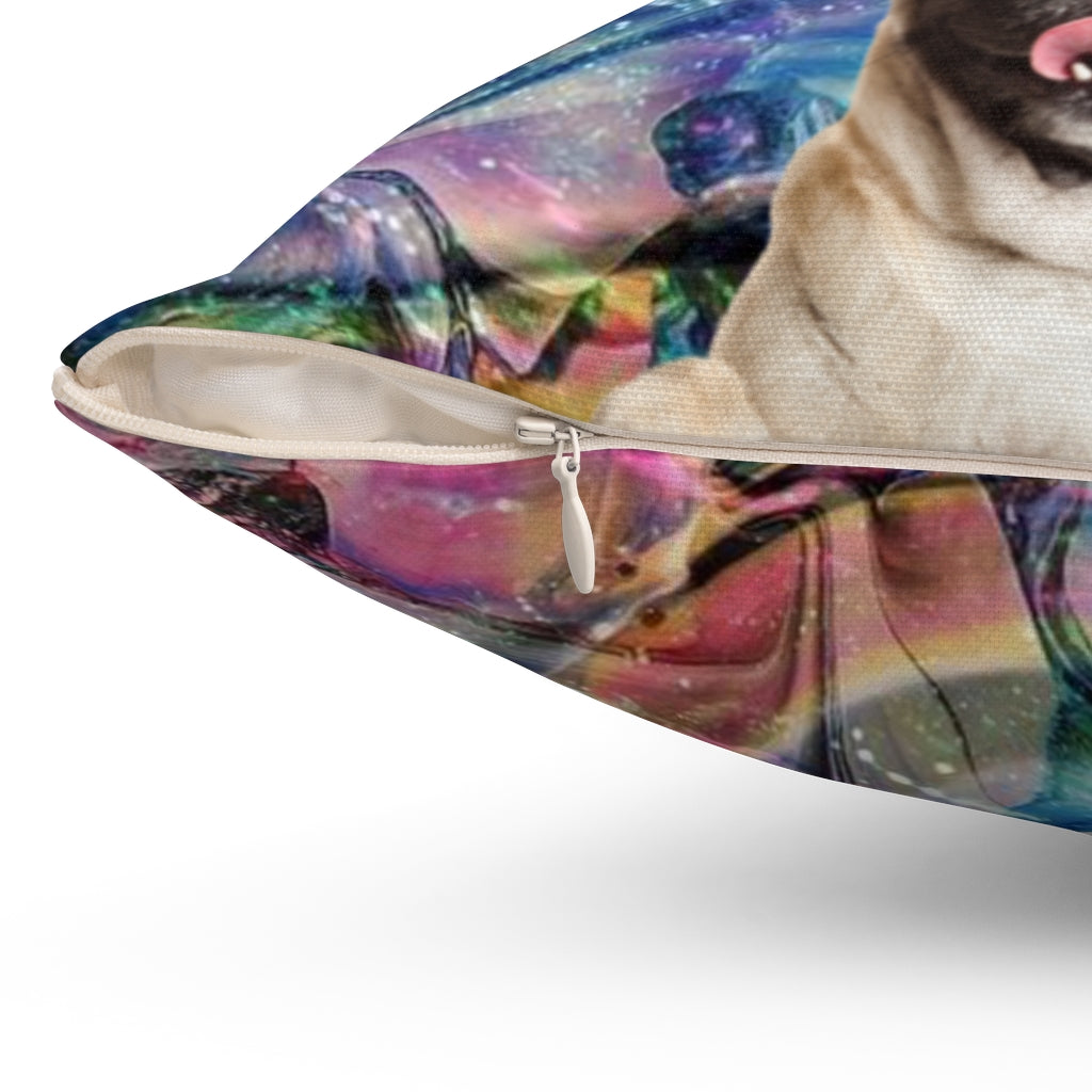 Spun Polyester Square Pillow
